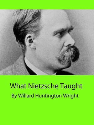 cover image of What Nietzsche Taught
